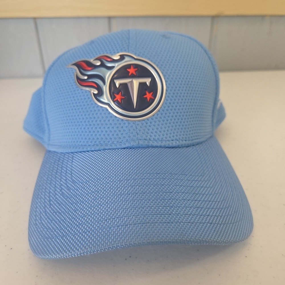 Tennessee Titans New Era Fitted Blue Ball Cap Hat 39thirty Small Medium